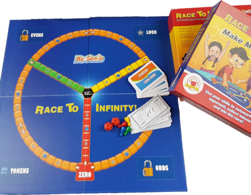 Race To Infinity™ Fun Board Game With Dice - Image 3