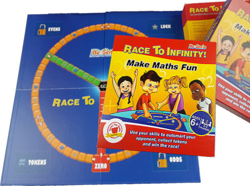 Race To Infinity™ Fun Board Game With Dice