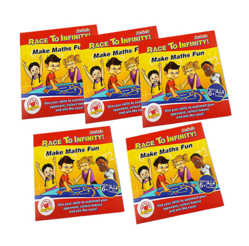 Race To Infinity™ Fun Board Game With Dice Pack Of 5
